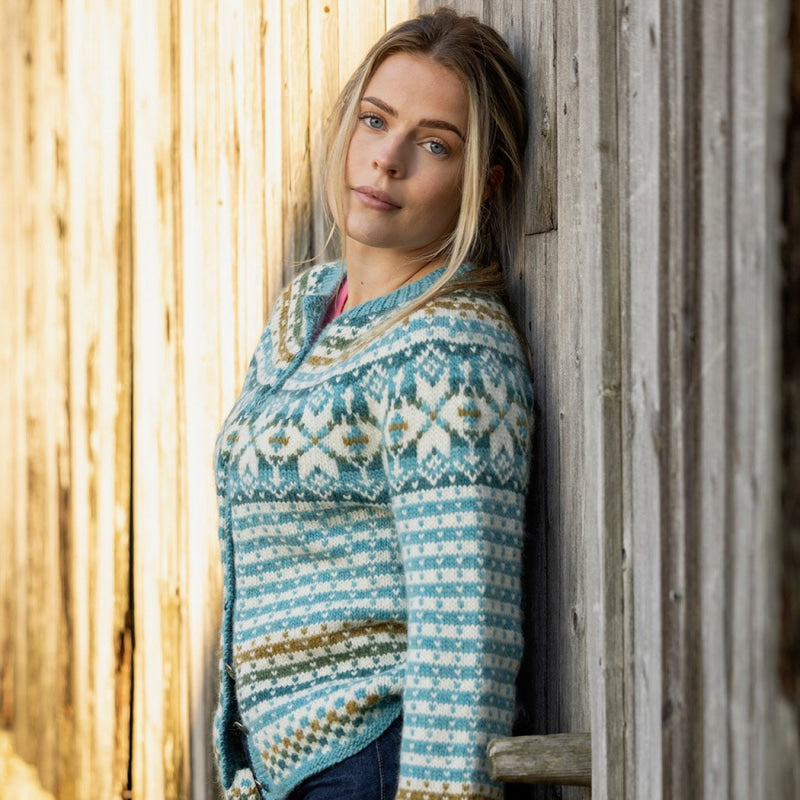 Strikk The Look:  Fanastøl-jakke