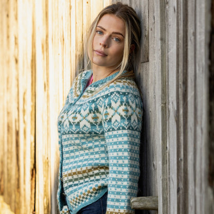 Strikk The Look:  Fanastøl-jakke