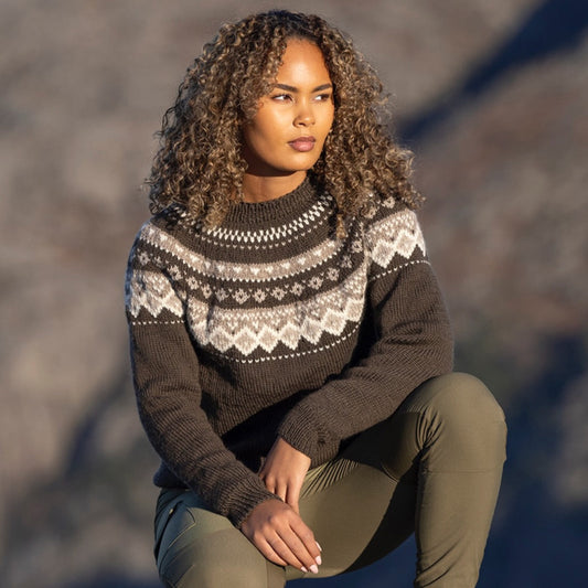 Strikk The Look: Fjellbris-genser