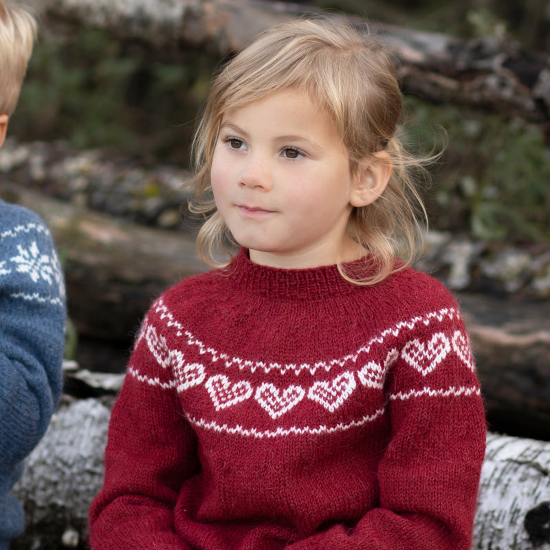 Strikk The Look: Hjerte-genser