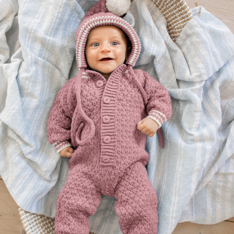 Strikk The Look: Kim dress dus rose – Strikkemani.no