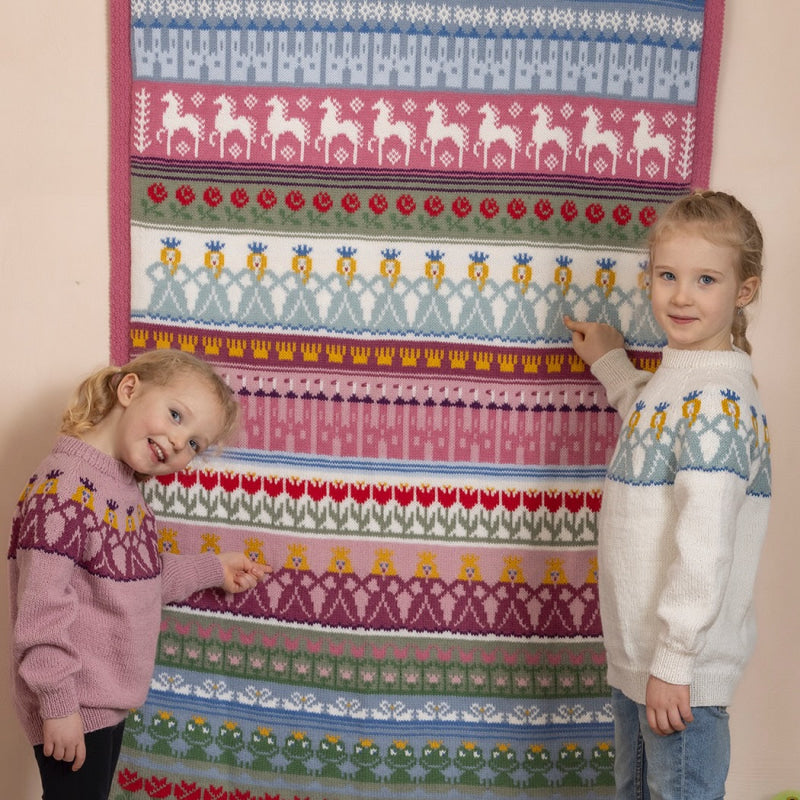 Strikk The Look: Prinsesse-teppe