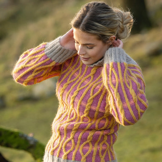 Strikk The Look: Ringvass-genser