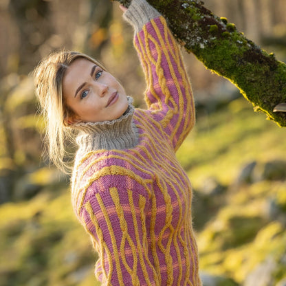 Strikk The Look: Ringvass-genser