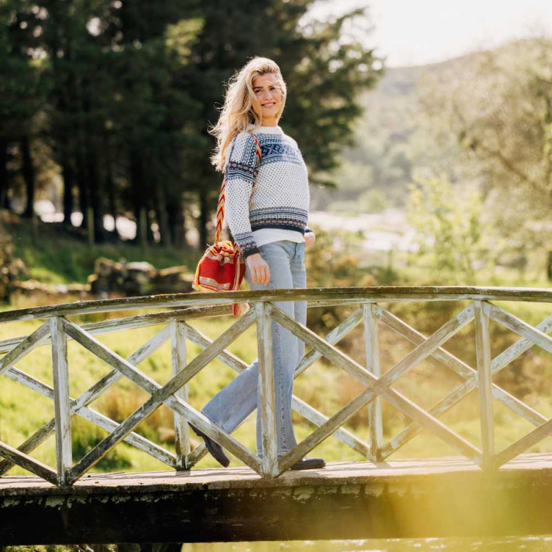 Strikk The Look: Setesdalsgenser natur