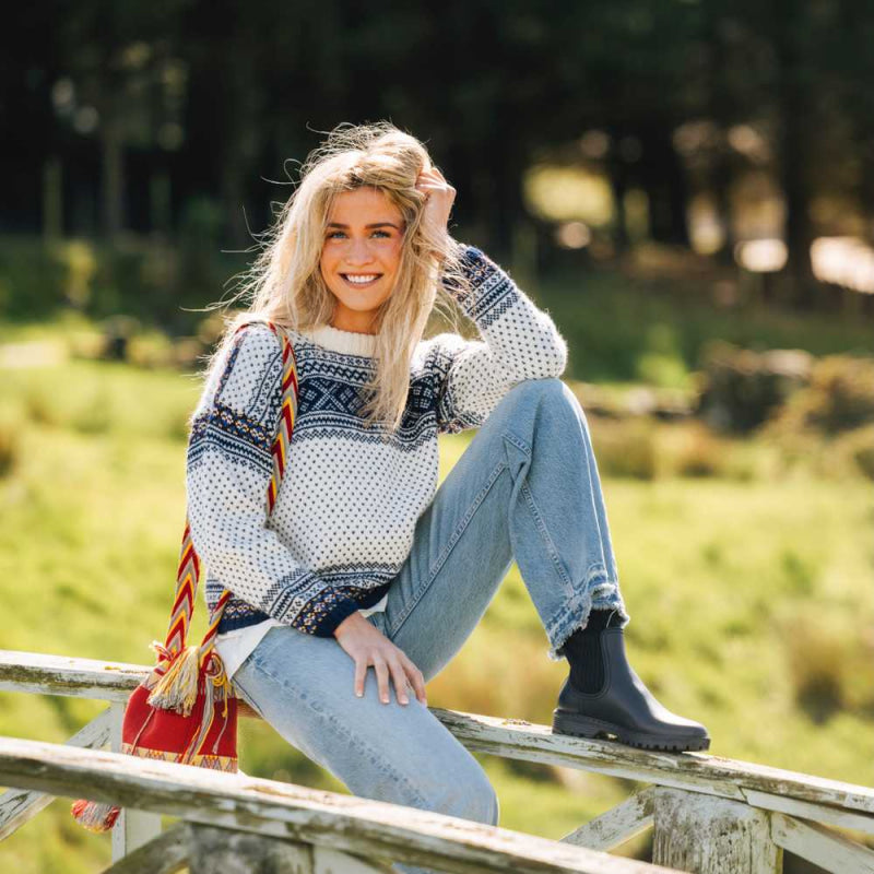 Strikk The Look: Setesdalsgenser natur
