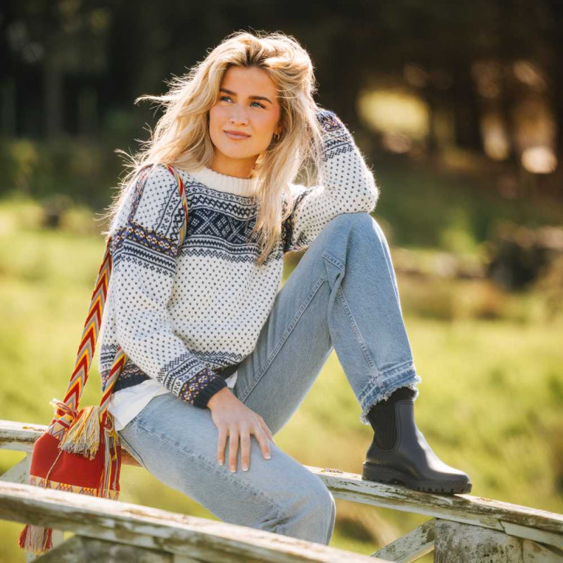 Strikk The Look: Setesdalsgenser natur
