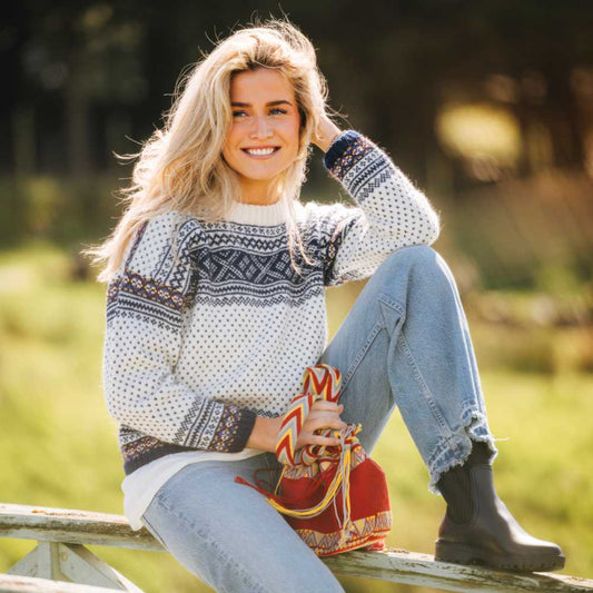 Strikk The Look: Setesdalsgenser natur