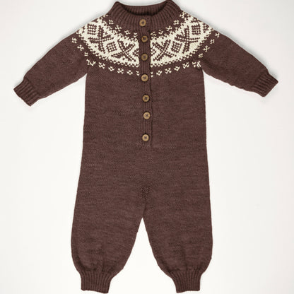 Strikk The Look: Cortina heldress baby brun