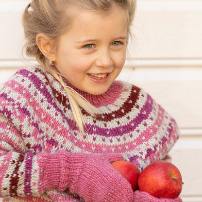 Strikk The Look: Tundra votter rosa