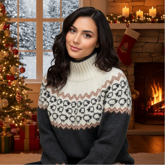 Strikk The Look: Suleskard-genser koks (ALP Storm)