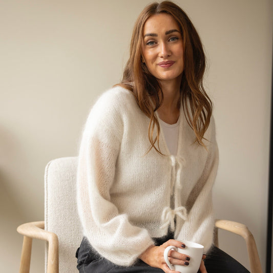 Strikk The Look: Silke-jakke