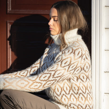 Strikk The Look: Terkel-genser brun