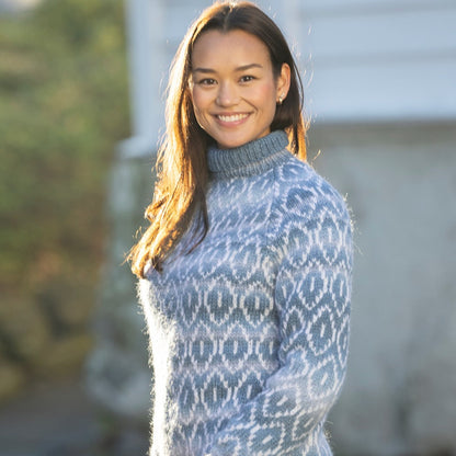 Strikk The Look: Terkel-genser blå