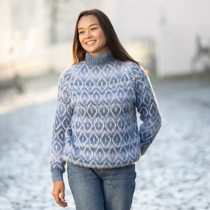 Strikk The Look: Terkel-genser blå