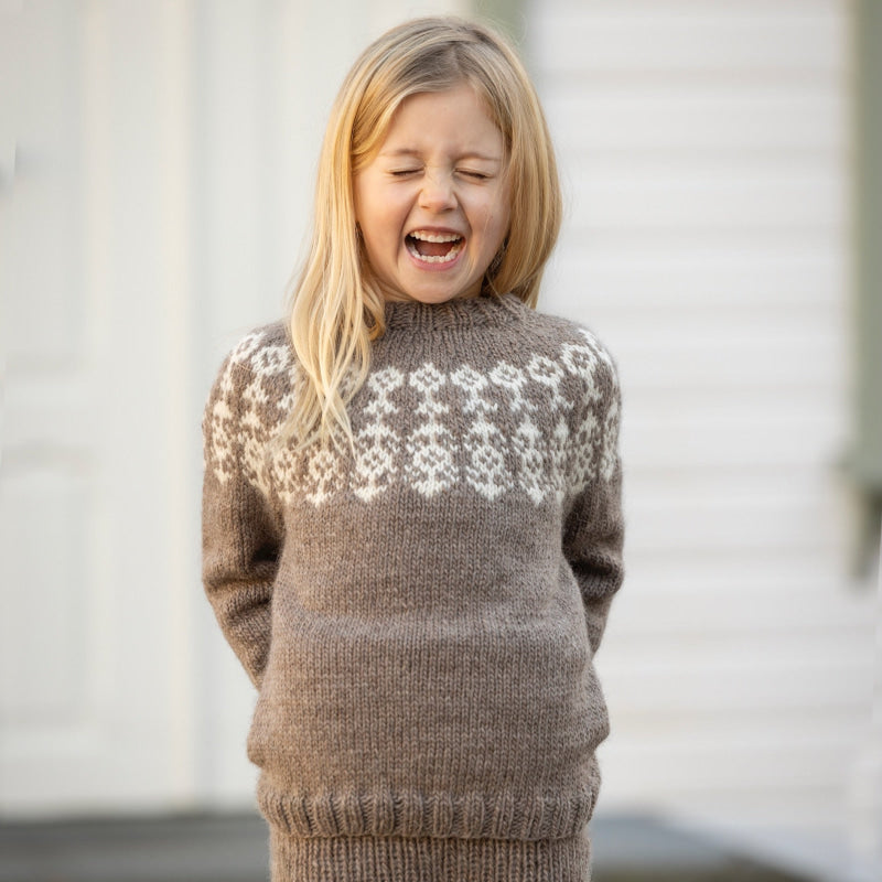 Strikk The Look: Floke-genser