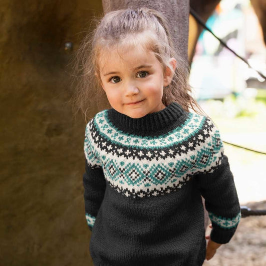 Strikk The Look: Artic-genser svart