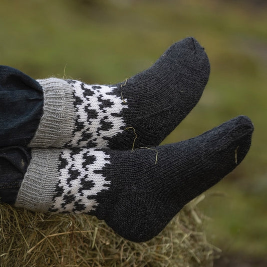 Strikk The Look: Flokken-sokken koks