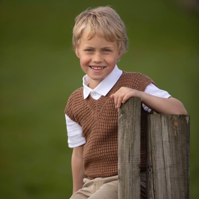 Strikk The Look: Hans-vest