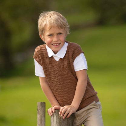 Strikk The Look: Hans-vest