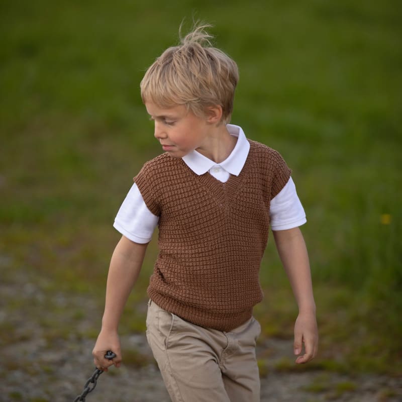 Strikk The Look: Hans-vest