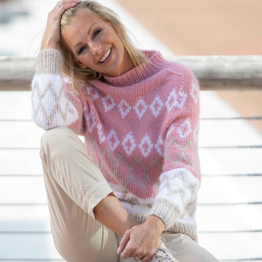 Strikk The Look: Naomi-genser
