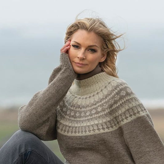 Strikk The Look: Natur-genser