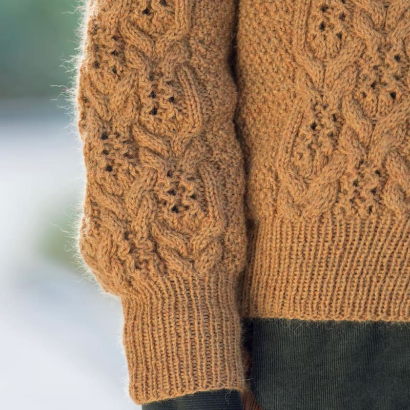 Strikk The Look: Paula-cardigan gul