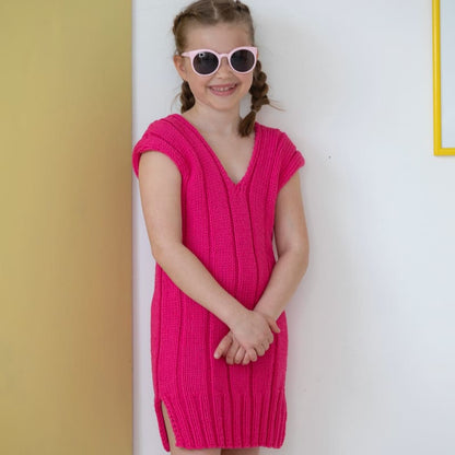 Strikk The Look: Regatt-kjole rosa