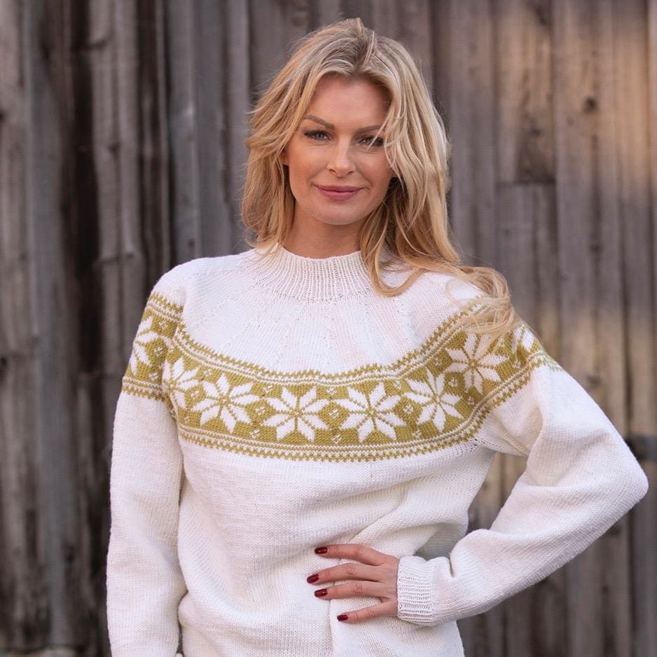 Strikk The Look: Sølve-genser
