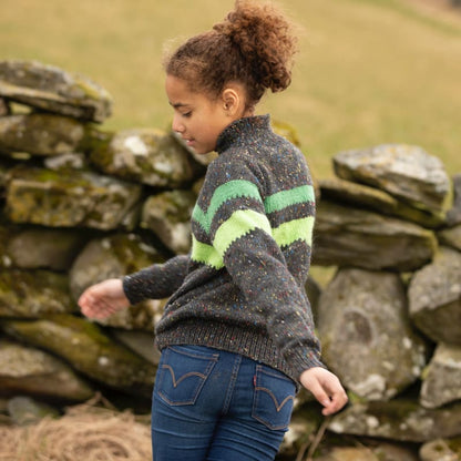Strikk The Look:  Sukat-genser barn koks