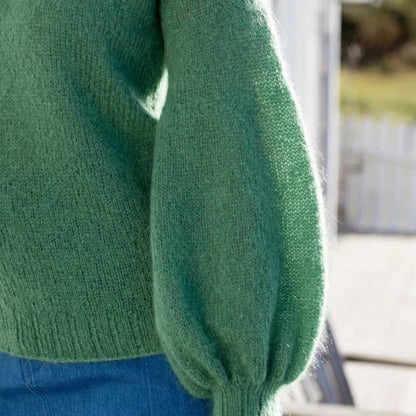 Strikk The Look: Swell-genser Gressgrønn