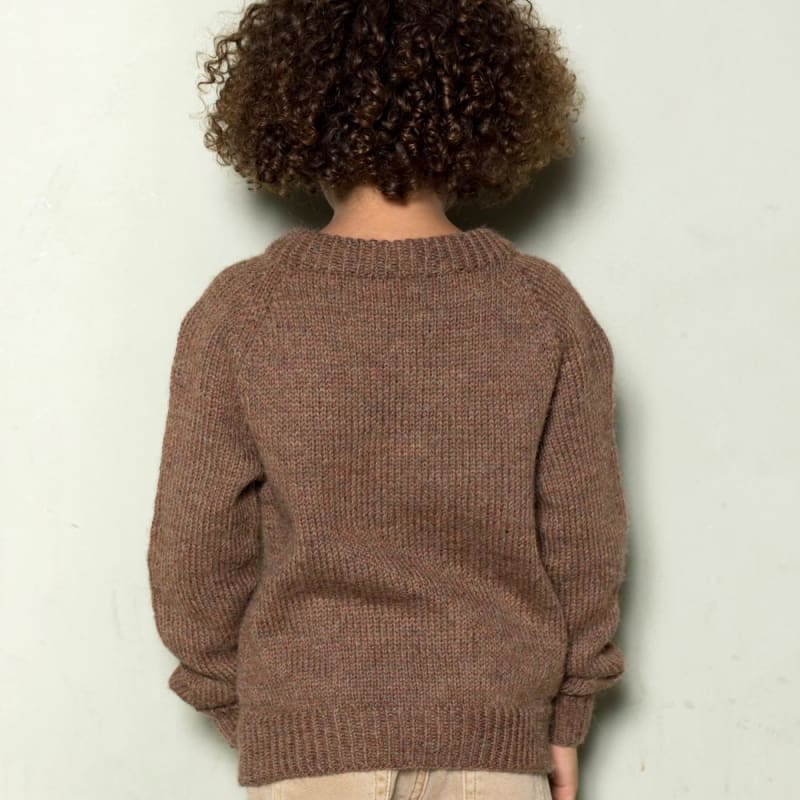 Strikk The Look: Tejo-genser varm brun