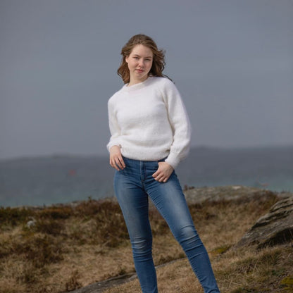Strikk The Look: Tilde-genser hvit