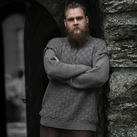 Strikk The Look: Tor-vikinggenser grå