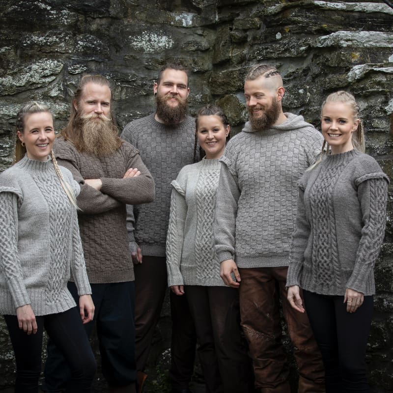 Strikk The Look: Tor-vikinggenser grå