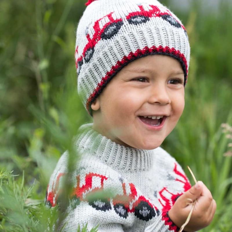 Strikk the Look: Traktor-genser og lue